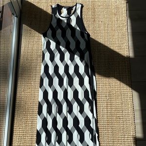 Rag & Bone black and white dress